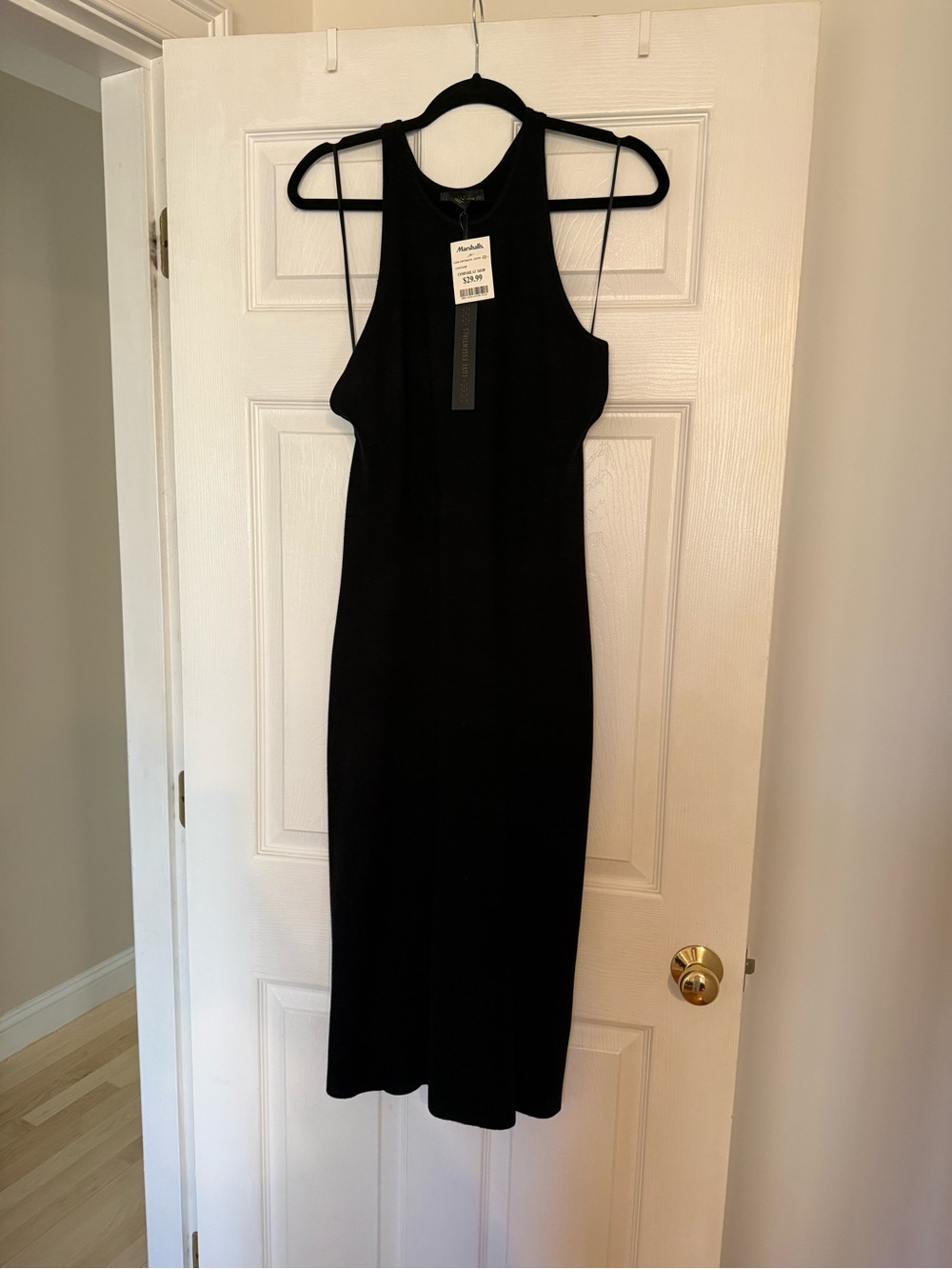 House of Harlow 1960 Black Midi Dress